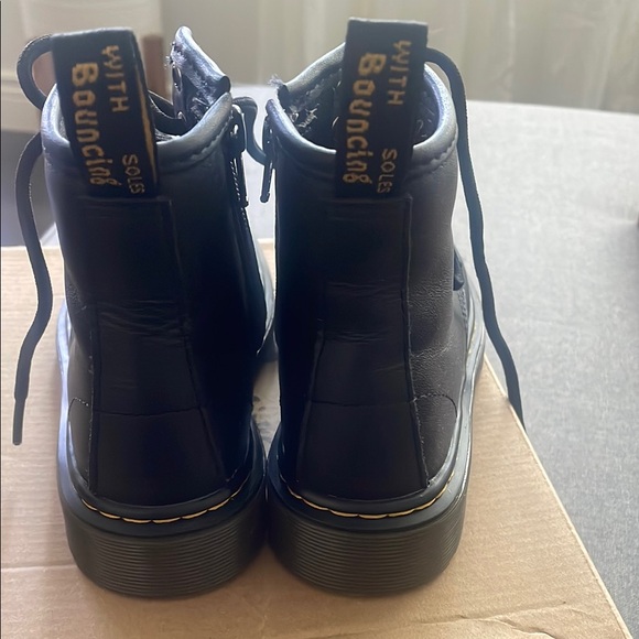 Dr. Martens Black Leather Boots - Picture 3 of 7